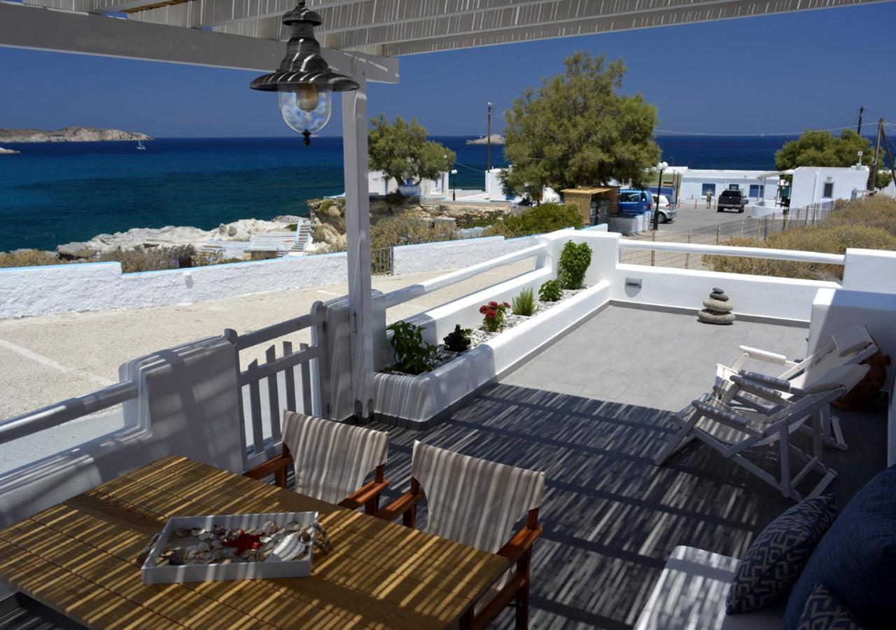 Seashell Mandrakia Sea View Villa Exterior photo