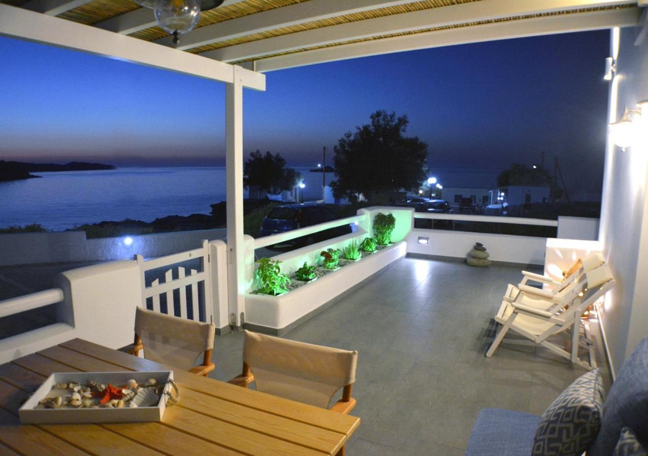 Seashell Mandrakia Sea View Villa Exterior photo
